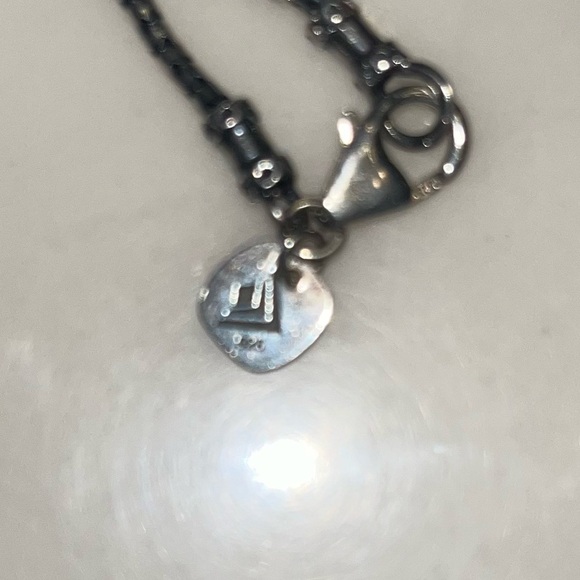 Silpada N1454 Smoky Quartz Citrine .925 Oxidized Sterling Silver Necklace - Picture 7 of 9